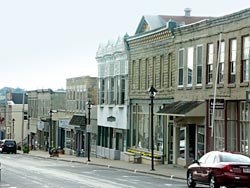 Downtown Mineral Point, WI